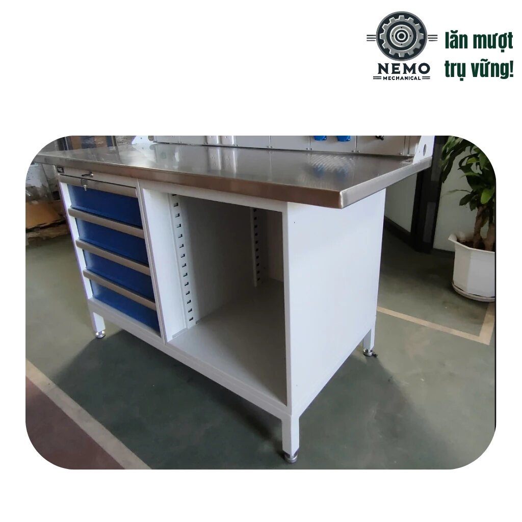 Chân tăng chỉnh đế cao su chống rung, D34-D63, tải trọng 90-120kg, bulong M10-M12